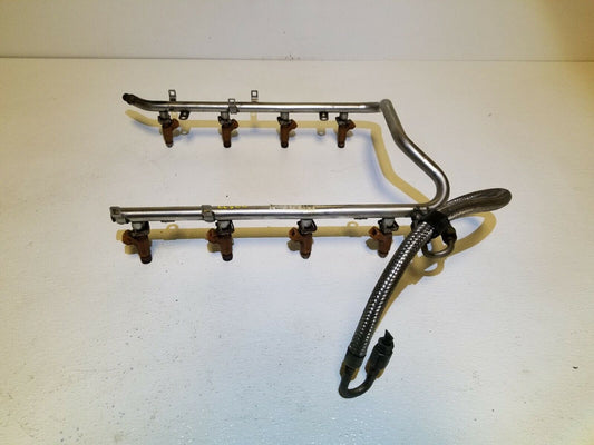 03 04 05 06 Mercedes CL500 Fuel Rail W/ Injectors OEM M113 5.0l