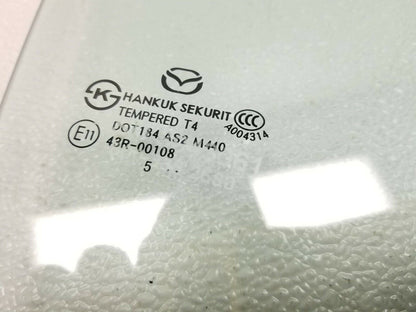 14 15 16 Mazda 3 Sdn Rear Right Passenger Door Window Glass OEM 41k Miles