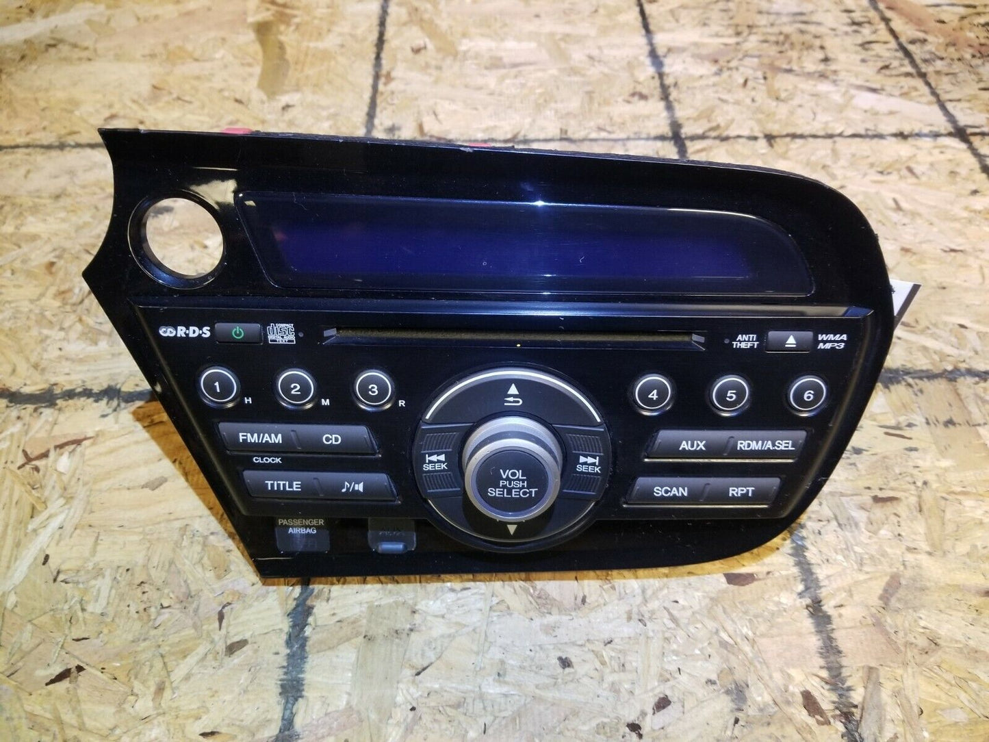 11 2011 Honda Insight Audio AM FM Radio Cd Player Receiver OEM #140