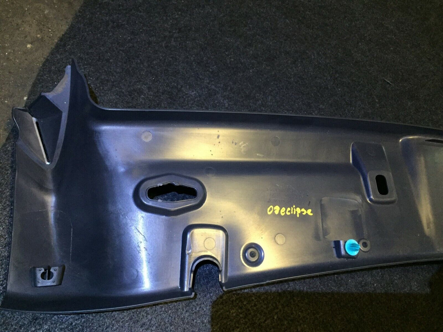 07 08 09 Mitsubishi Eclipse Convertible Front Top Roof Header Molding Trim OEM