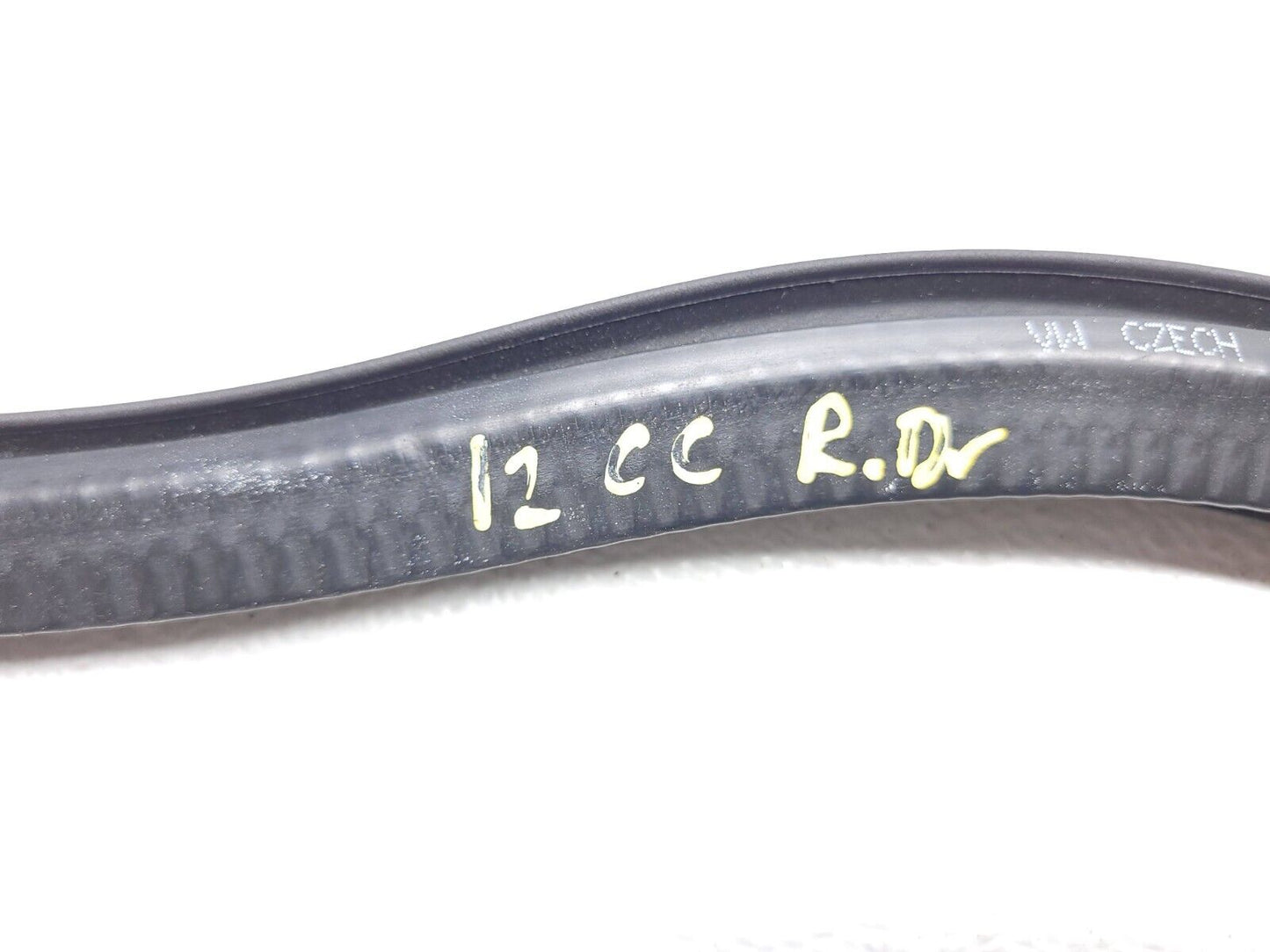 09 10 11 12 Volkswagen Cc Door Weatherstrip Seal Rear Left Driver Side OEM