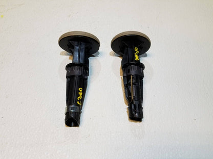 12 13 14 Mercedes-benz C300 Front Left Driver Seat Headrest Guide Sleeve 2pc OEM