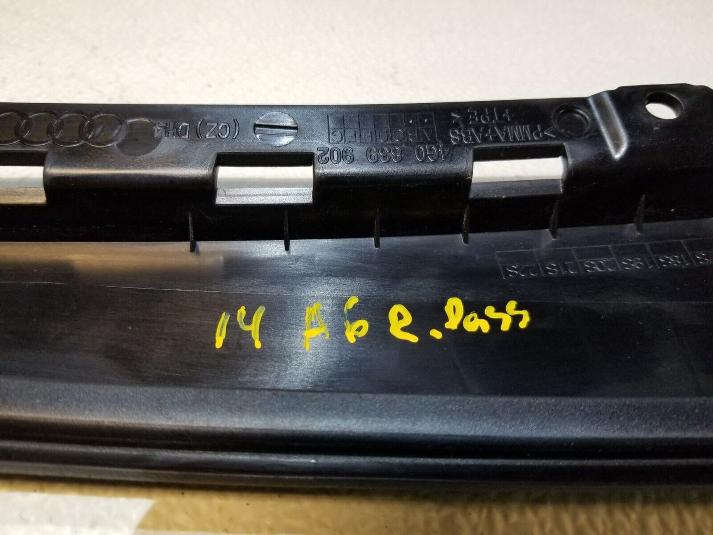 12 13 14 15 Audi A6 Rear Right Pass Side Door Exterior Pillar Molding Trim OEM