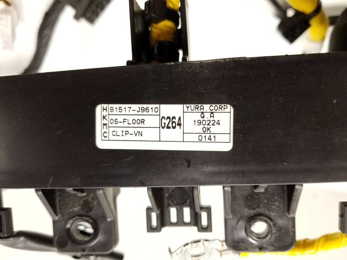 18-21 Hyundai Kona Interior Floor Wire Harness OEM 29k Miles