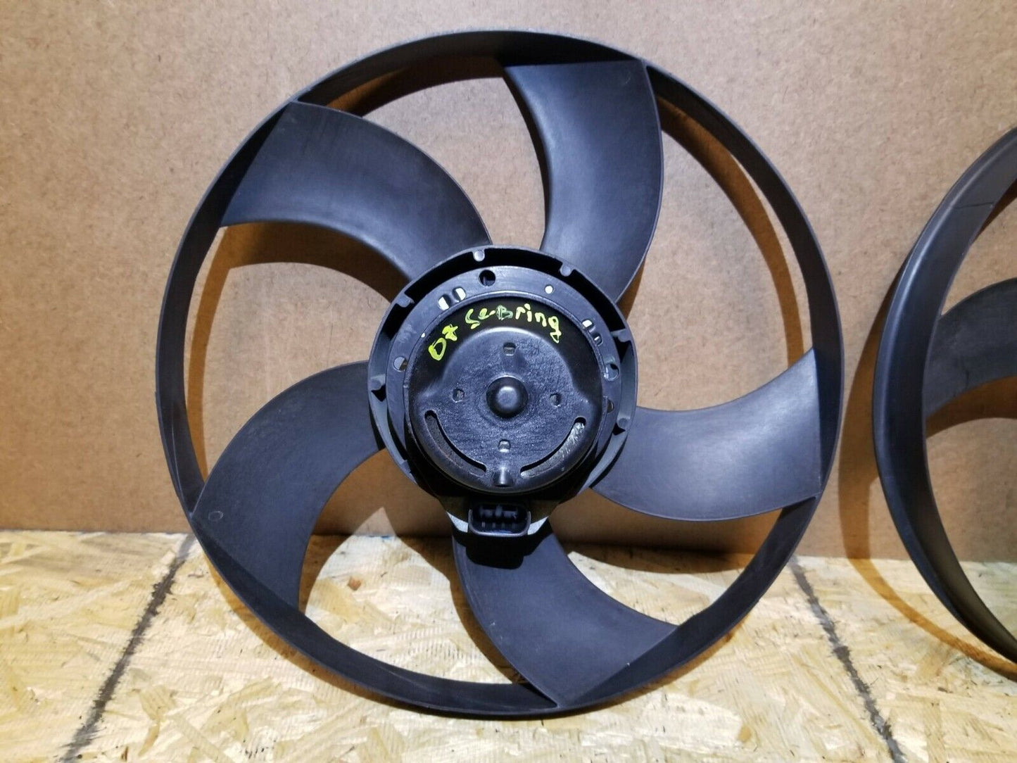 07 08 09 10 Chrysler Sebring 2.4l Radiator Fan 2pcs OEM