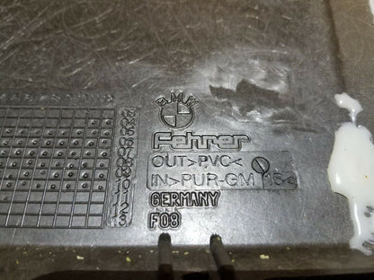 09 10 11 12  BMW 328xi E90 Front Right Passenger Seat Rear Cover Panel OEM