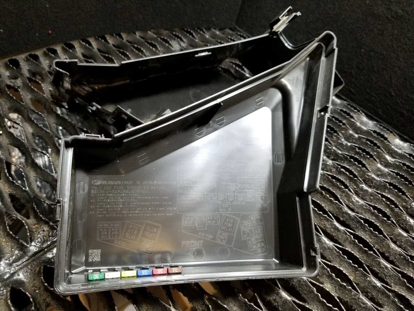 11 12 13 Subaru Forester Engine Bay Fuse Box Housing OEM 33k