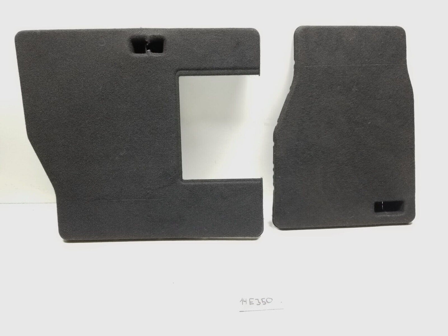 2011 - 2015 Mercedes E350 W212 Rear Seat Cover Panel Pair OEM