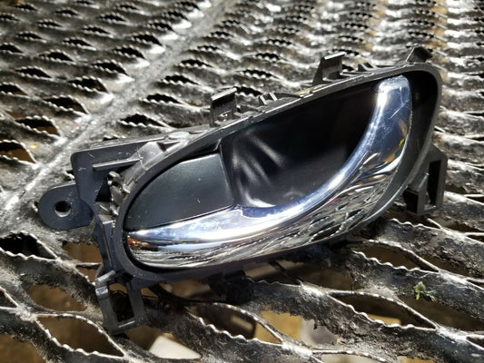 16 17 18 Nissan Sentra Rear Left Driver Side Interior Door Handle Chrome OEM 40k