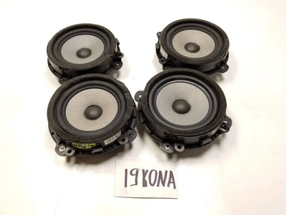 18-21 Hyundai Kona Door Speaker 4pcs 96330-j9000 OEM 29k Miles