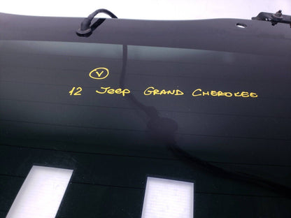 11 12 13 Jeep Grand Cherokee Rear Back Windshield Window Glass OEM