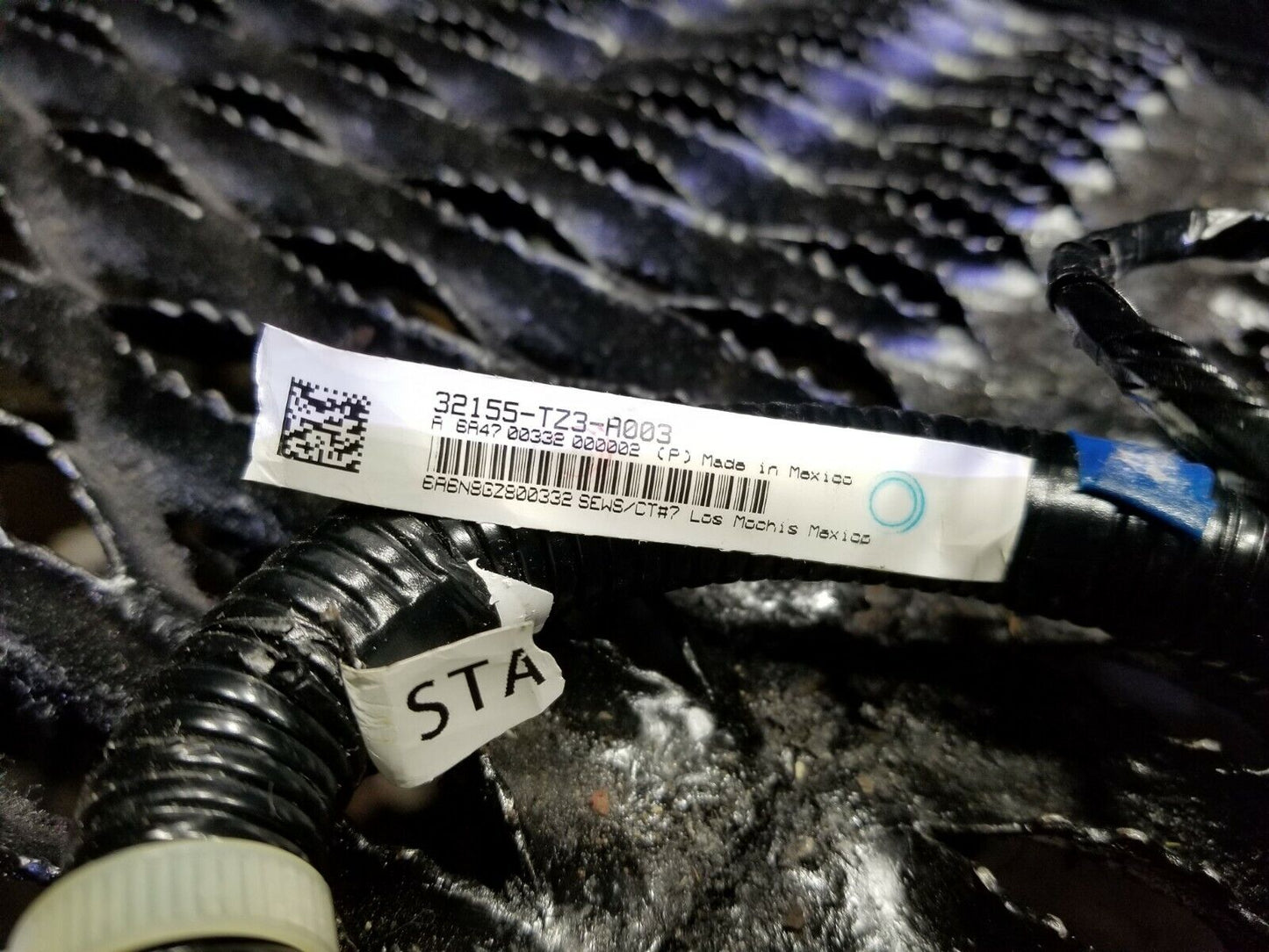 15 16 17 Acura TLX Upper Roof Headliner Wire Wiring Harness OEM