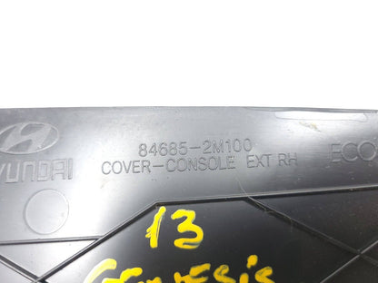 2013-2016 Genesis Coupe Center Console Trim Panel Left & Right Pair OEM