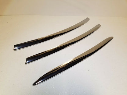 10 11 12 13 Mini Cooper R56 Front Upper Grille Chrome Strip Molding 3pcs OEM