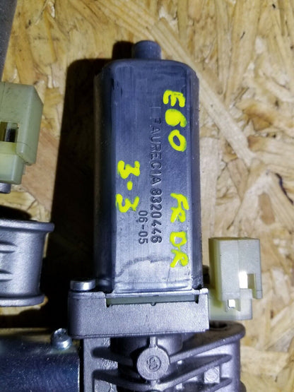 04 05 06 07 BMW 530xi E60 Front Seat Adjust Motor Driver Left 3pcs OEM