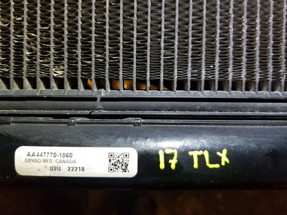 15 16 17 Acura TLX 2.4l Condenser OEM