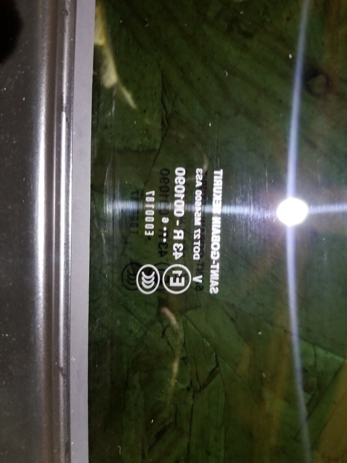05 06 07 08 09 Volvo S40 2.4l Sun Roof Sunroof Glass OEM