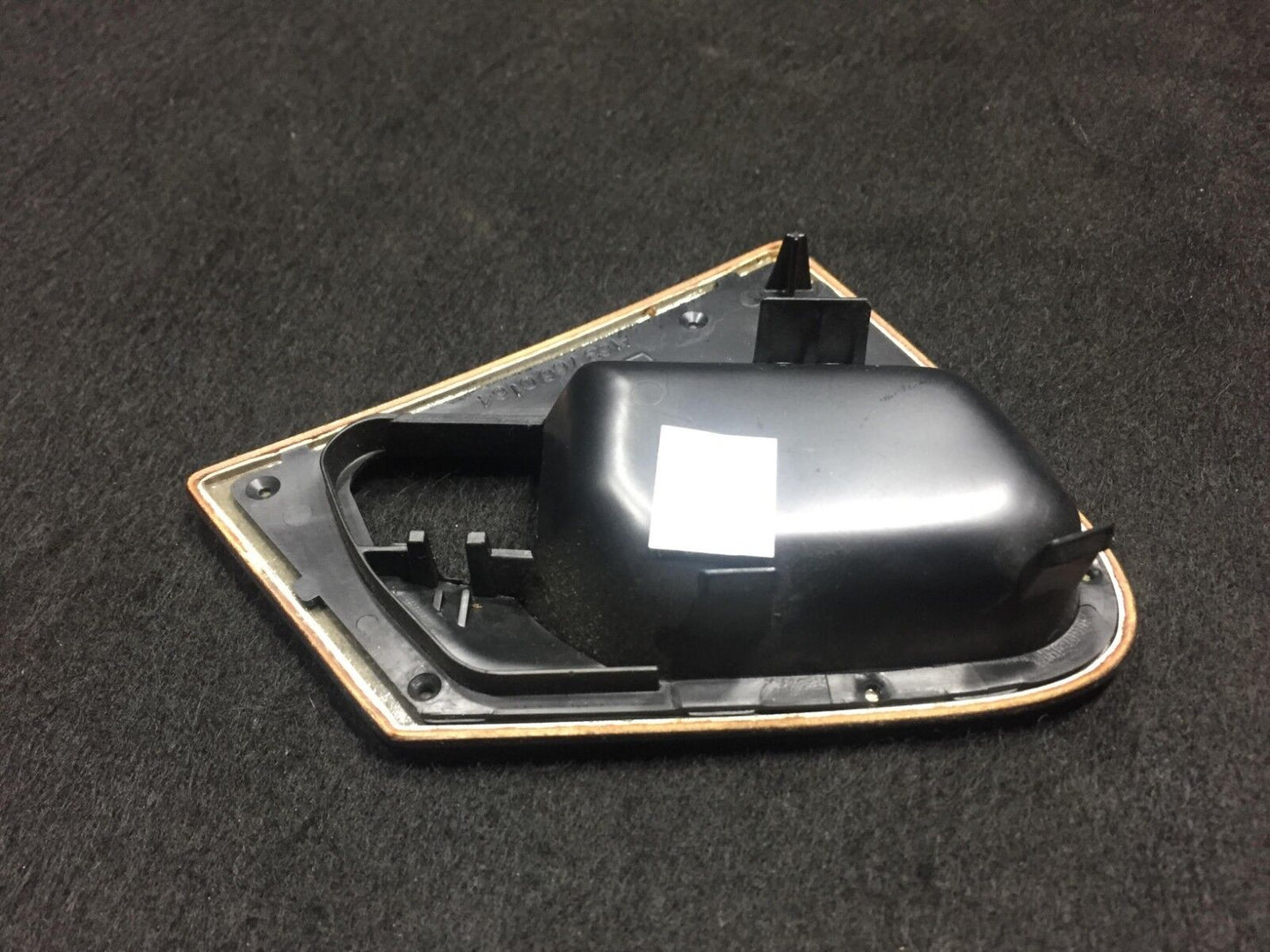 00 01 02 03 Mercedes W163 Driver Side Rear Inner Door Handle Wood Trim OEM D34