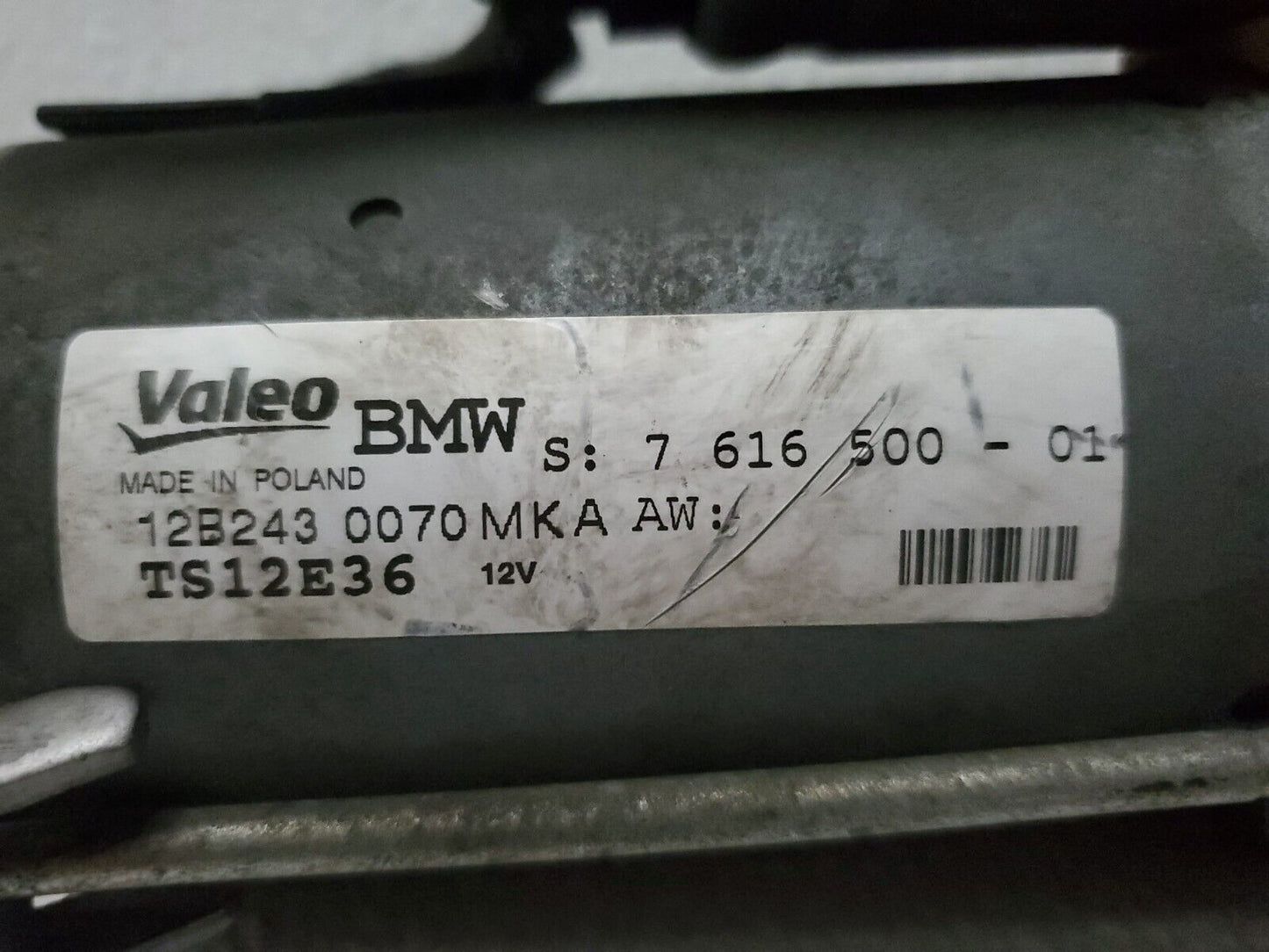 11 12 13 14 BMW X6 35ix Turbocharger Pressure Converter Bracket 7588579 OEM