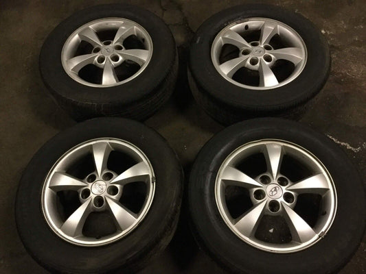 06 07 08 09 10 11 Hyundai Azera Alloy Wheel Rim & Tire 225/60 R16 4pcs OEM A8