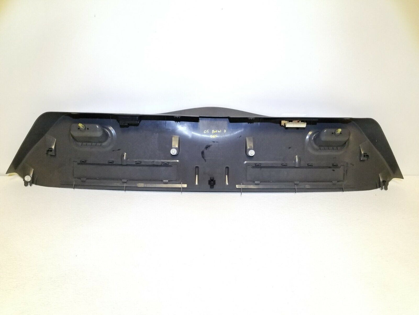 02 03 04 05 BMW 745i Trunk Lid Lower Trim Panel Cover OEM
