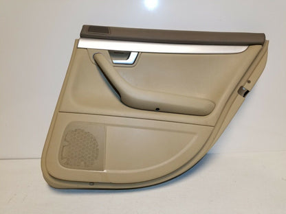 06 07 08 Audi A4 Rear Right Passenger Side Door Trim Panel OEM 85k Miles