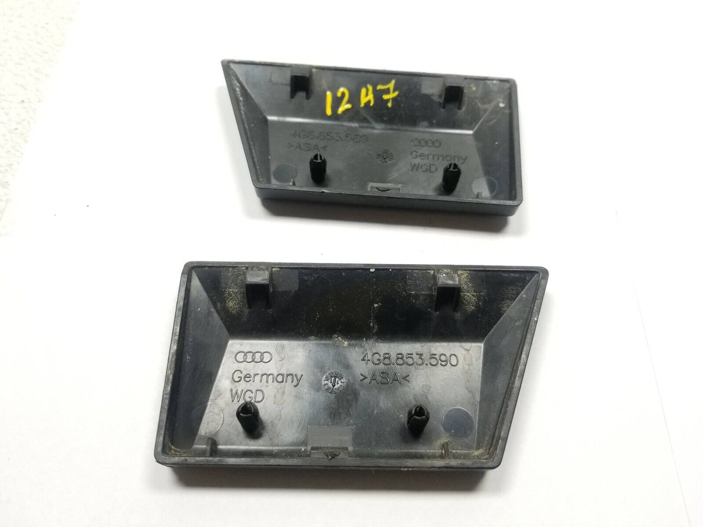 12 13 14 15 16 17 Audi A7 B Pillar Exterior Screw Cover Cap Pair OEM