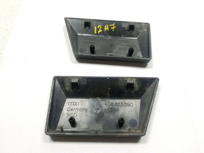 12 13 14 15 16 17 Audi A7 B Pillar Exterior Screw Cover Cap Pair OEM