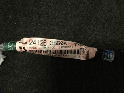 13 14 15 16 Nissan Sentra Right Pass Rear Door Wire Harness OEM 60k