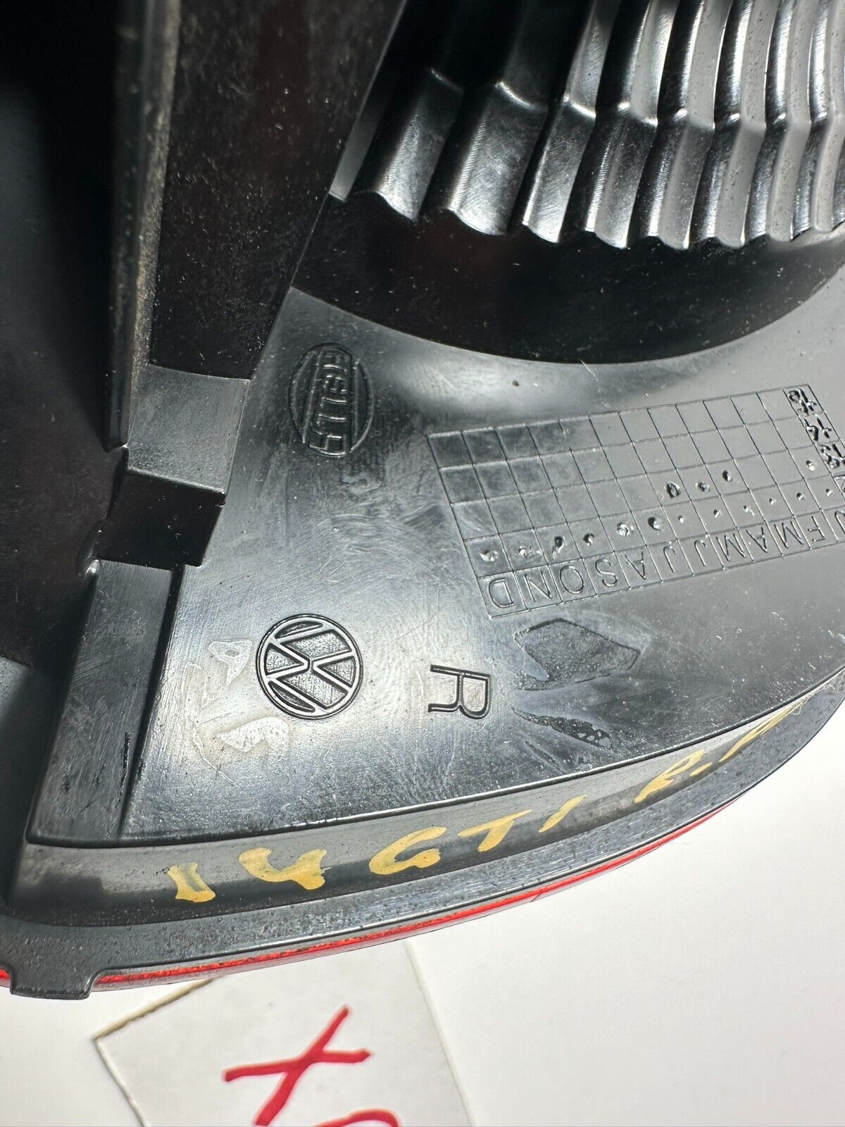 10 11 12 13 14 VW Golf GTI Tail Light Inner Right Passenger Side OEM