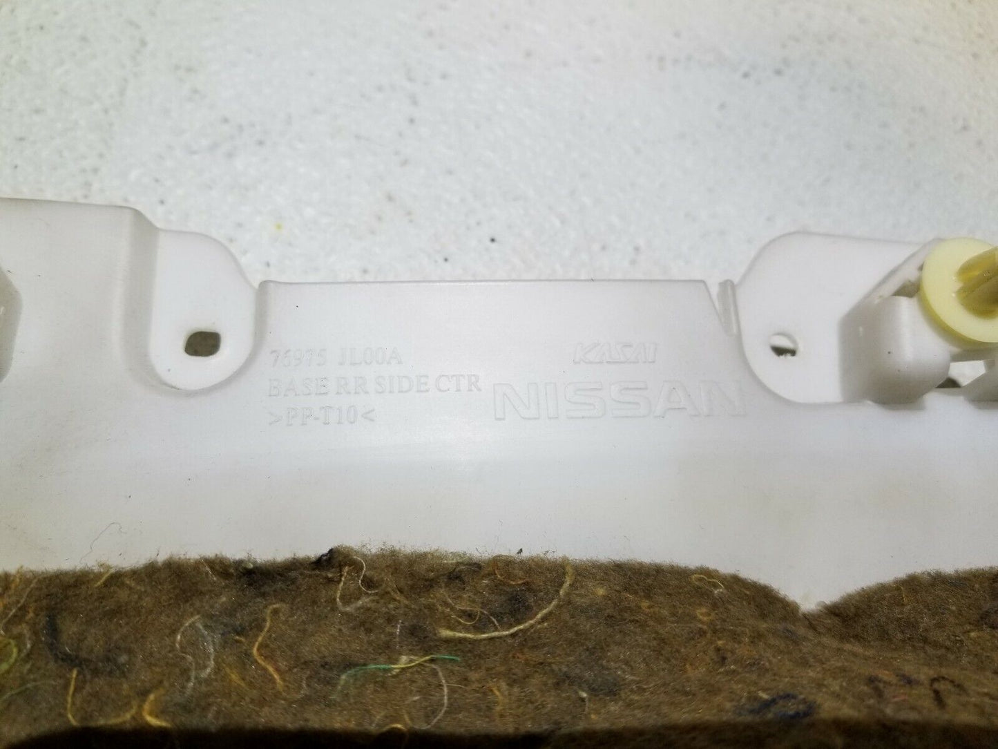 10 11 12 13 Infiniti G37 Coupe Driver Rear Quarter Panel Trim Insert OEM