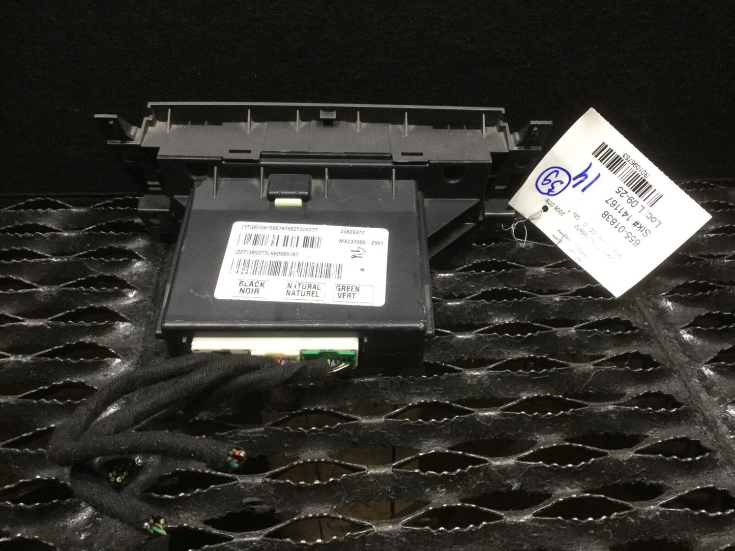 2008 Cadillac DTS Climate Control Panel Temperature Unit A/c Heater OEM N39 45k