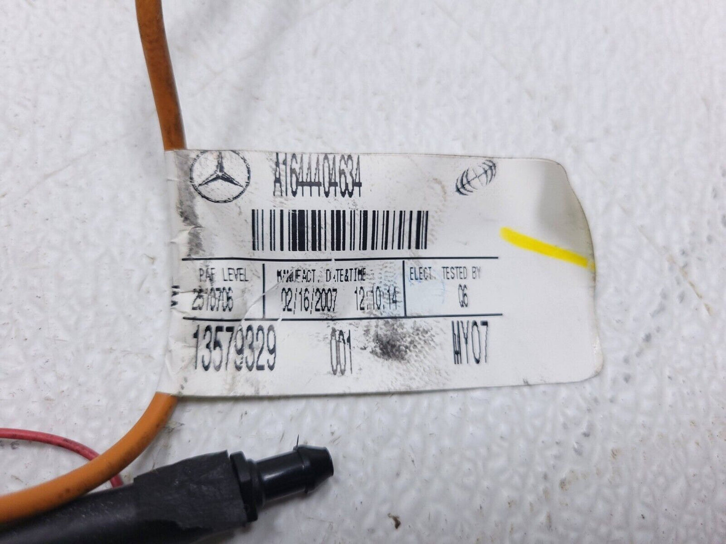 06 07 08 09 10 11 Mercedes Ml500 Trunk Lid Wire Harness OEM