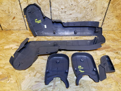 07 08 09 Hyundai Tucson Front Right Passenger Seat Trim Panel 4pcs OEM 89k