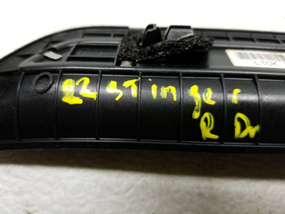 20 21 22 Kia Stinger Rear Left Driver Door Sill Scuff Plate Trim OEM 312 Miles
