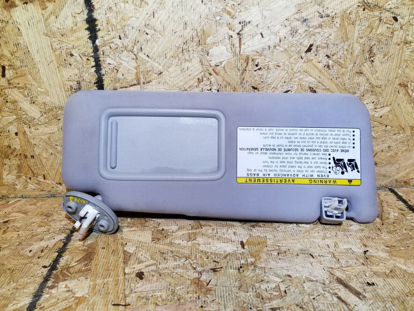 09 10 11 12 13 Lexus IS250 Sun Visor Right Passenger OEM