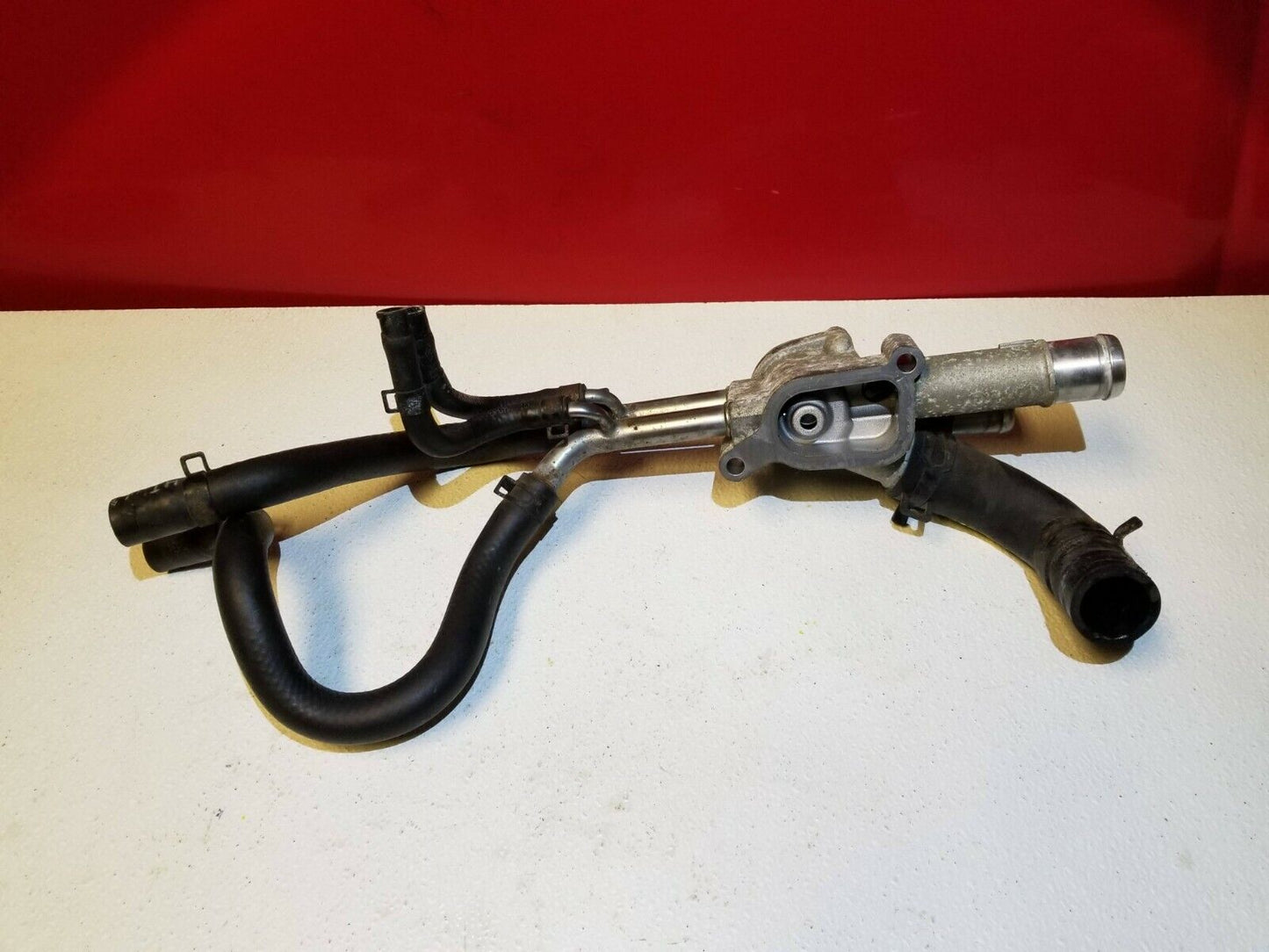 10 11 12 Kia Soul 2.0l Thermostat Housing Assy OEM 57k Miles