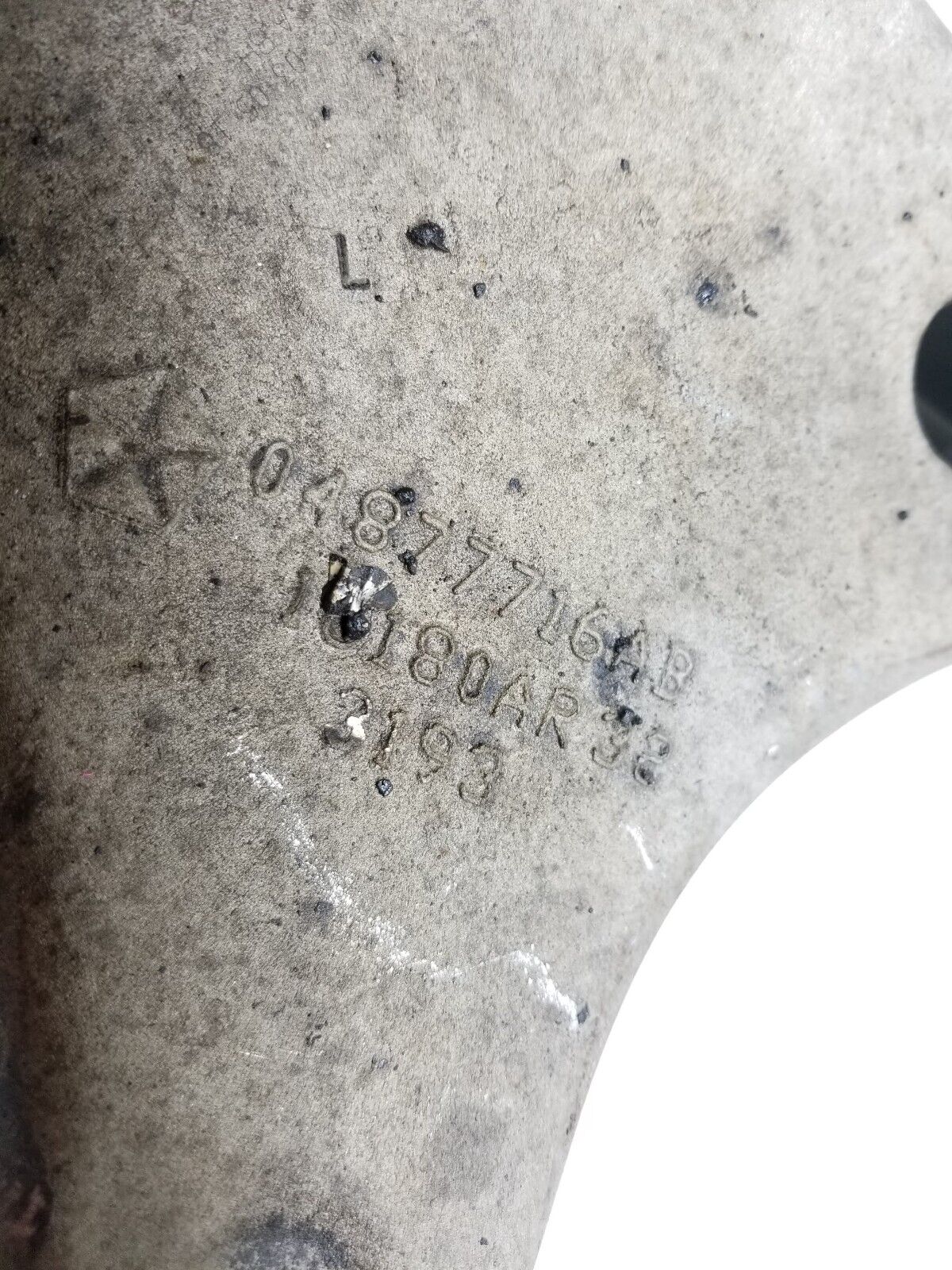 16 17 18 19 20 Dodge Durango Front Right Pass Lower Control Arm OEM 63k Miles