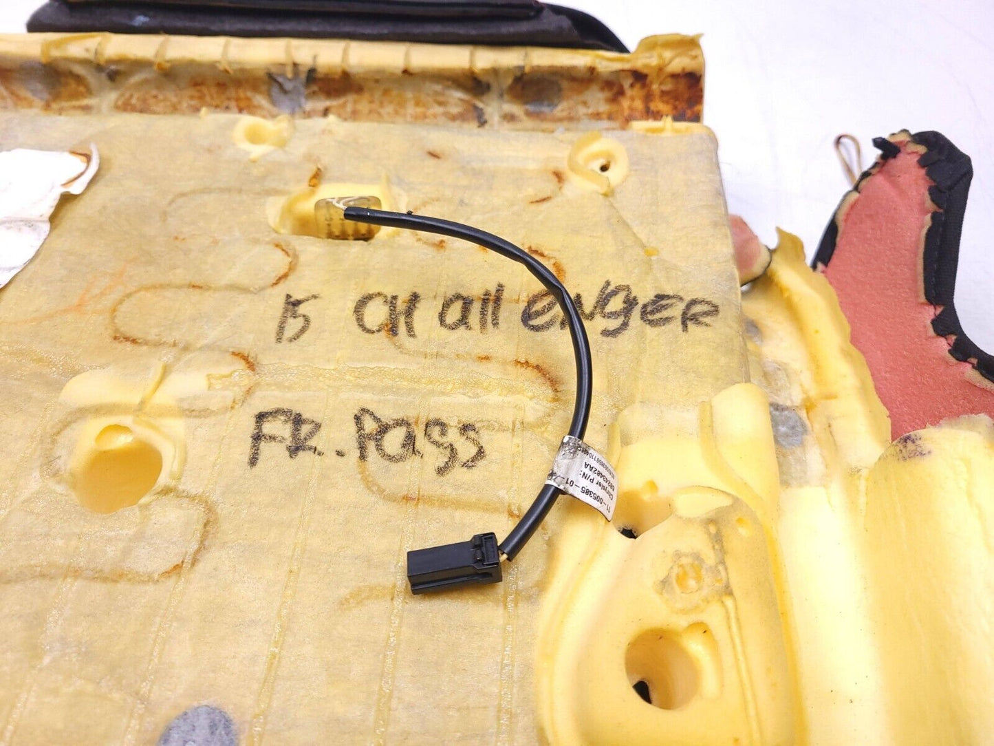 15 - 18 Dodge Challenger Front Passenger Seat Lower Cushion OEM 87k