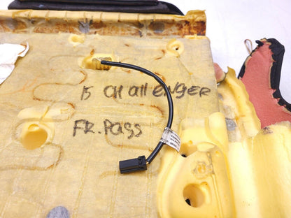 15 - 18 Dodge Challenger Front Passenger Seat Lower Cushion OEM 87k