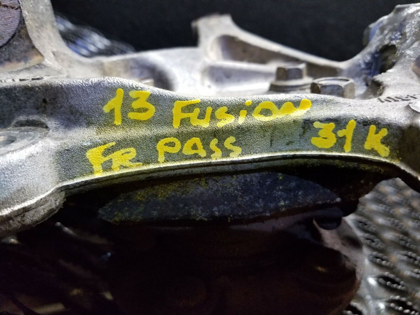 2013-2016 Ford Fusion AWD Front Spindle Knuckle Right Pass Side OEM