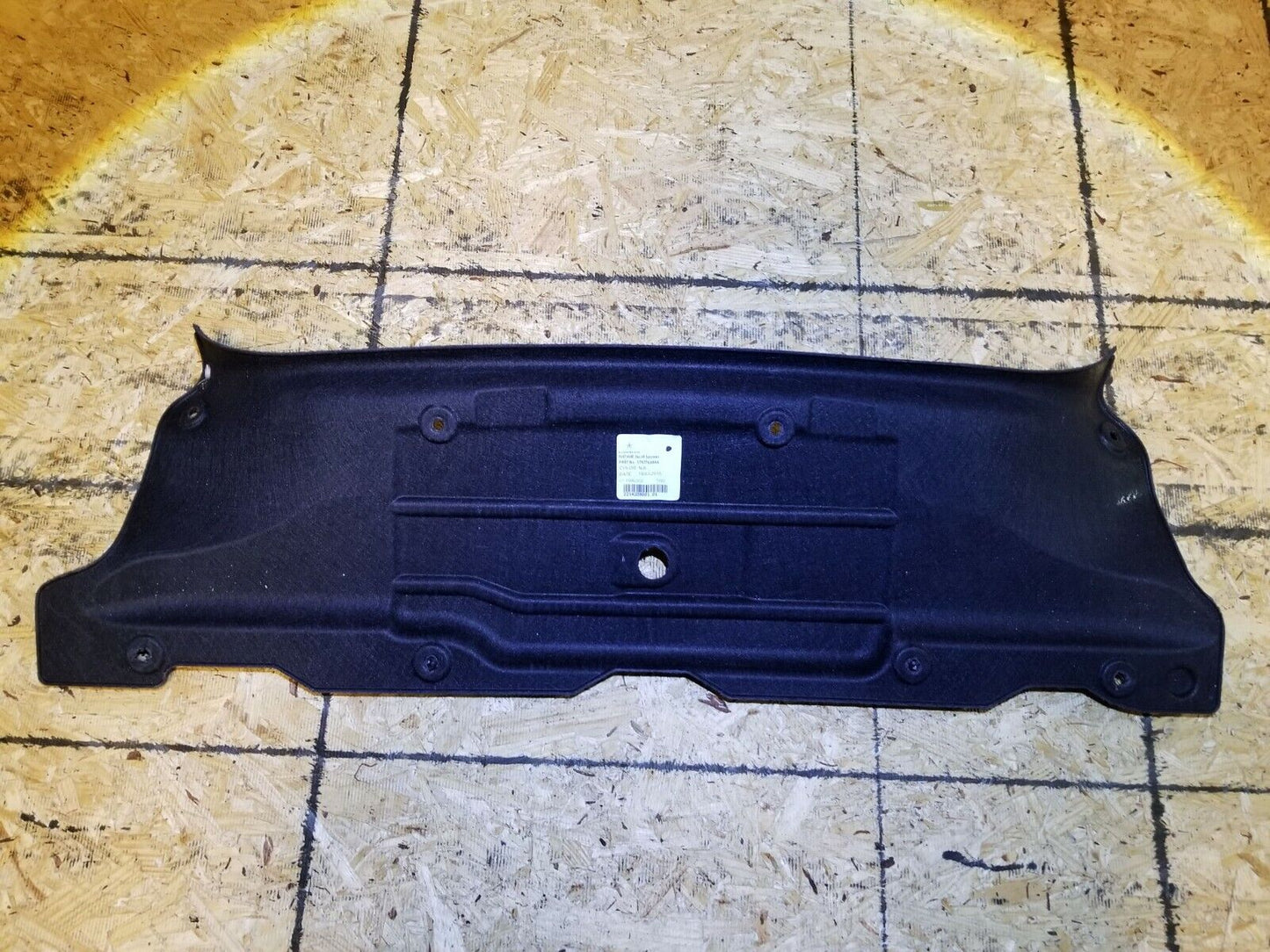 14 15 16 Fiat 500 Abarth Cover Cargo Area Tray OEM 1tn77ka9aa OEM 12k