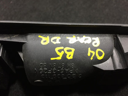 02 03 04 05 VW Passat Rear Driver Door Handle With Window Switch OEM D23