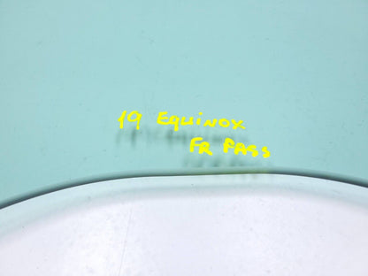 18 19 20 21 Chevrolet Equinox Door Window Glass Front Right Passenger Side OEM