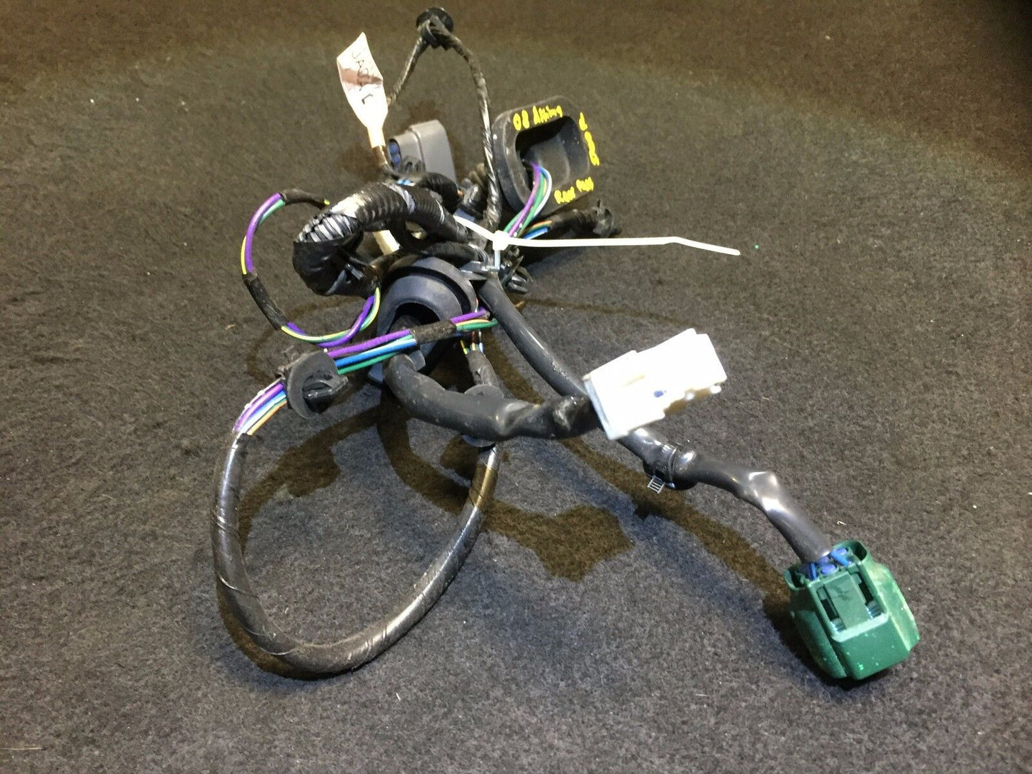 2008 Altima Rear Right Rh Passenger Side Door Wire Wiring Harness Cable