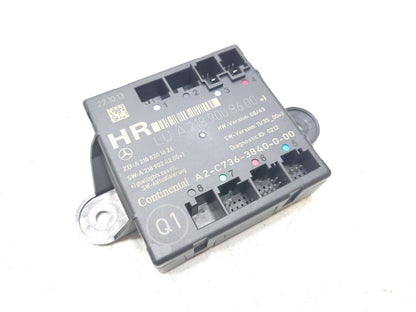 11 - 16 Mercedes E350 W212 Door Control Module Rear Right Pass Side OEM