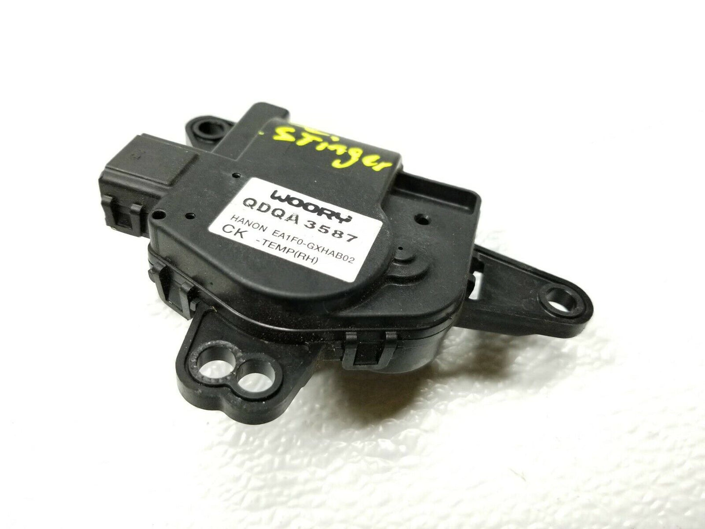 21 22 Kia Stinger HVAC A/c Heater Blend Actuator Flap Motor OEM 312 Miles
