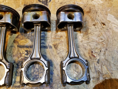 11 12 13 14 15 VW Jetta 2.5l Piston W/ Connecting Rod - Std 5pcs OEM 62k Miles