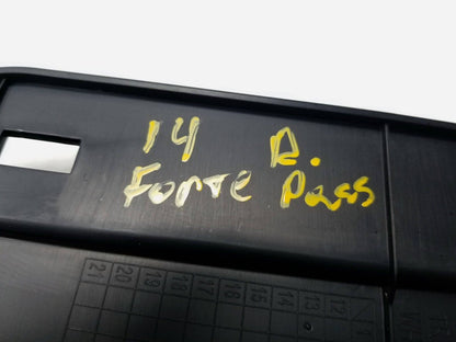 14 15 16 Kia Forte Rear Passenger C-pillar Lower Trim Right 85895-a7000 OEM 73k