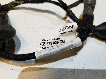 12 13 14 15 Audi A6 Front Left Driver Door Wire Harness 4g5971029gm OEM